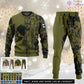 Personalized Finland Soldier/Veteran Camo with Rank And Name Combo Sweater + Jogger - 17152992