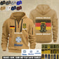 Personalized Germany Soldier/ Veteran With Name And Rank Zip Hoodie Multicolor - 17358624