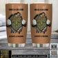 Personalized Germany Veteran/ Soldier With Rank, Name Tumbler - 17220384