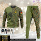 Personalized Germany Soldier/Veteran Camo with Rank And Name Combo Sweater + Jogger - 17152992