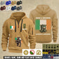 Personalized Ireland Soldier/ Veteran With Name, Year And Rank Zip Hoodie Multicolor - 17353440