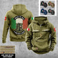 Personalized Italy Soldier/Veteran Vintage Hoodie All Over Printed - 17207424