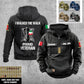 Personalized Italy Soldier/Veteran With Rank, Year And Name Vintage Hoodie All Over Printed - 17219520