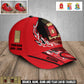 Personalized Rank, Year And Name Italy Soldier/Veterans Baseball Cap - 17371584