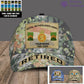 Personalized Rank, Year And Name Netherland Soldier/Veterans Camo Baseball Cap Veteran - 17202240