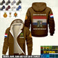 Personalized Netherlands Soldier/ Veteran With Name And Rank Hoodie Zip Velvet Coat - 17362080