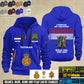 Personalized Netherlands Soldier/ Veteran With Name, Year And Rank Zip Hoodie Multicolor - 17362944