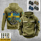 Personalized Sweden Soldier/Veteran Vintage Hoodie All Over Printed - 17207424