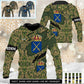 Personalized Sweden Soldier/Veteran Camo with Name And Rank Sweater All Over Printed - 17331840