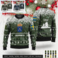 Personalized Sweden Soldier/Veteran Camo with Rank, Name And Year Sweater All Over Printed - 17310240