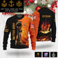 Personalized UK Soldier/Veteran Camo with Name, Rank And Year Sweater All Over Printed - 17284320