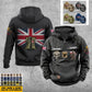 Personalized UK Soldier/Veteran With Rank And Name Vintage Hoodie All Over Printed - 17203968