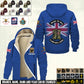 Personalized UK Soldier/ Veteran With Name And Rank Hoodie Zip Velvet Coat - 117360964