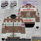 Personalized UK Soldier/Veteran Camo with Name And Rank Sweater All Over Printed - 17301600