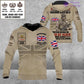 Personalized UK Soldier/Veteran Camo with Name, Year and Rank Hoodie All Over Printed - 1721865603