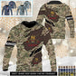 Personalized UK Soldier/Veteran Camo with Name And Rank Sweater All Over Printed - 17331840