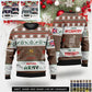 Personalized UK Soldier/Veteran Camo with Name And Rank Sweater All Over Printed - 17301600