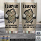 Personalized UK Veteran/ Soldier With Rank, Name Tumbler - 17271360