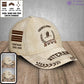 Personalized Rank, Year And Name France Soldier/Veterans Baseball Cap - 1721260803