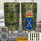 Personalized Swedish Veteran/Soldier With Rank And Name Camo Tumbler All Over Printed - 3004230002