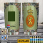 Personalized Netherlandish Veteran/Soldier With Rank And Name Camo Tumbler All Over Printed - 1717977602