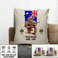 Personalized Australia Soldier/ Veteran With Name, Year And Rank Pillow 3D Printed - 17199648