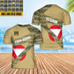 Personalized Austrian Soldier/ Veteran Camo With Name And Rank T-Shirt 3D Printed - 2601240001