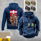 Personalized Denmark Soldier/Veteran Vintage Hoodie All Over Printed - 1718928001