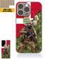 Personalized Denmark Soldier/Veterans With Rank And Name Phone Case Printed - 17089056