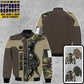 Personalized France Soldier/ Veteran Camo With Name And Rank Bomber Jacket 3D Printed - 1909230001