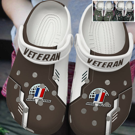 France Soldier/Veteran Clogs All Over Printed - 17407008