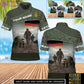 Personalized Germany Soldier/Veteran Camo with Name, Rank Hawaii All Over Printed - 17265312