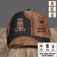 Personalized Rank, Year And Name Italy Soldier/Veterans Baseball Cap - 17376768