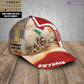 Personalized Rank, Year And Name Italy Soldier/Veterans Baseball Cap - 17177184