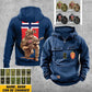 Personalized Norway Soldier/Veteran Vintage Hoodie All Over Printed - 1718928001