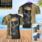 Personalized Australian Soldier/ Veteran Camo With Name And Rank T-Shirt 3D Printed  - 2601240001