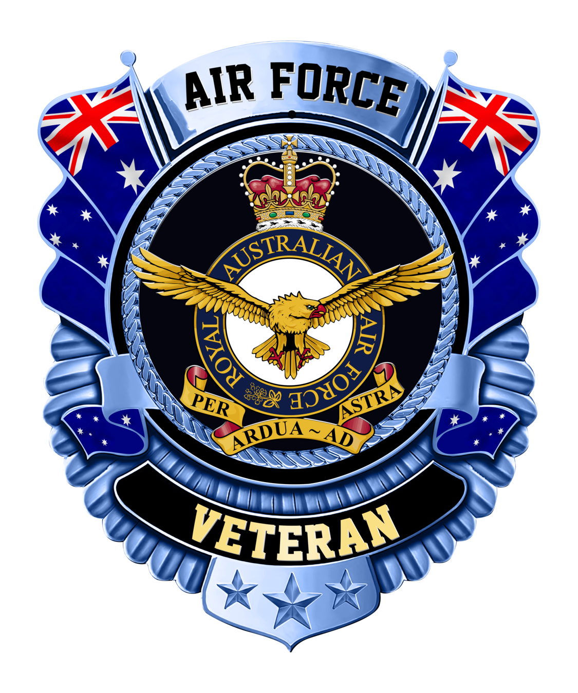 Australian Soldier/Veterans Camo Cut Metal Sign - 1706745608