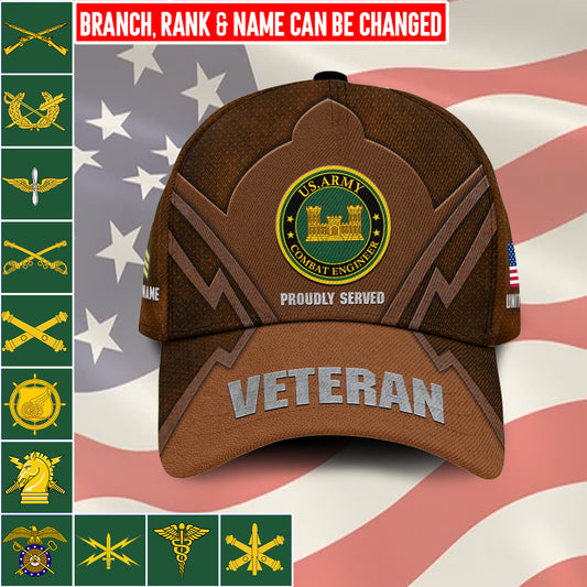 Casquette à imprimé intégral de l'armée américaine