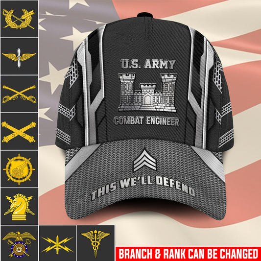 US Militär – Army Branch All Over Print Cap