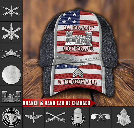 US Military – Army Branch All Over Print Cap