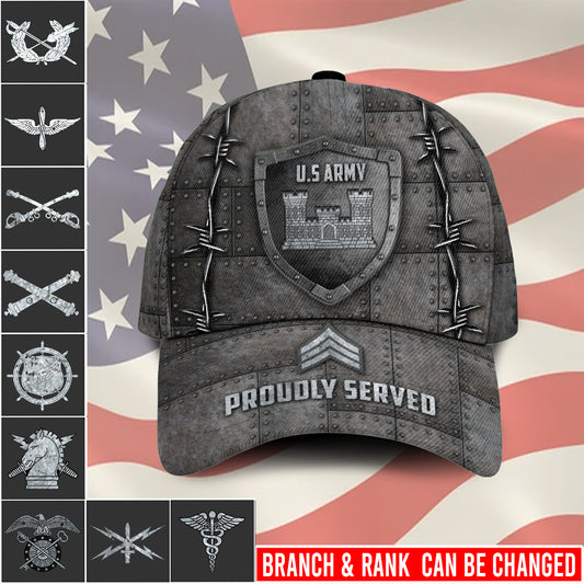 US Military – Army Branch All Over Print Cap