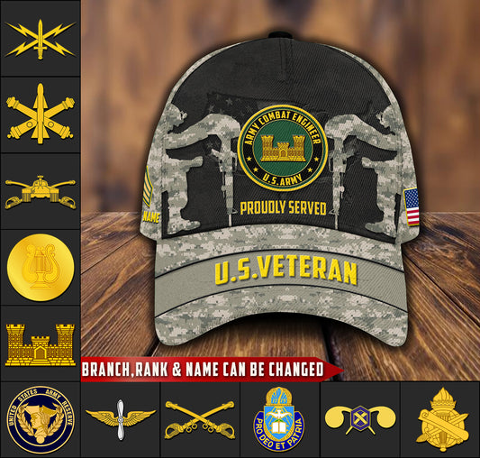 US Military – Army Branch All Over Print Cap