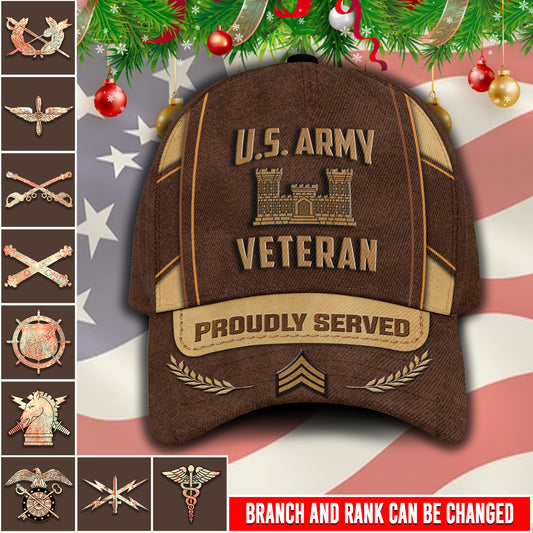 US Military – Army Branch All Over Print Cap