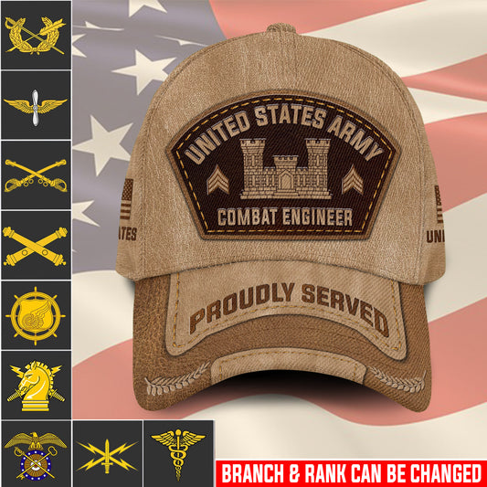 US Military – Army Branch All Over Print Cap