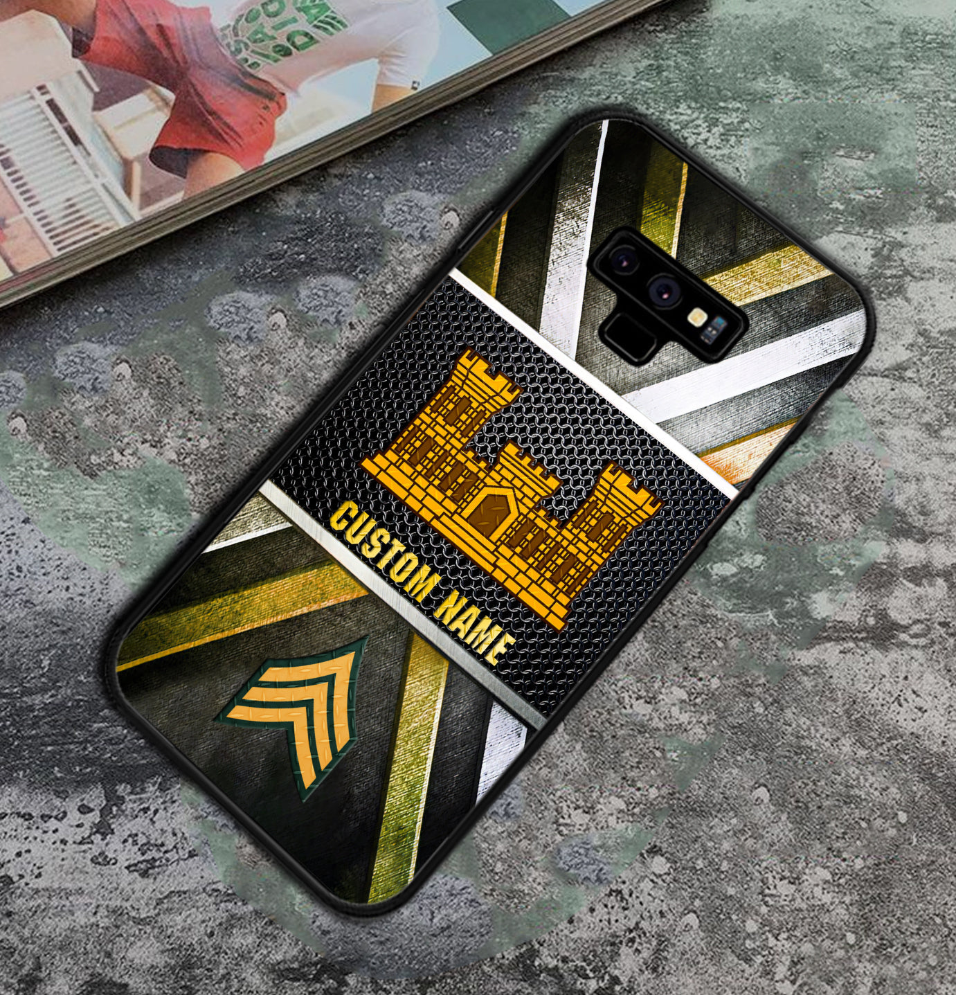 Personalized US Military - Army Branch Phone Case Printed