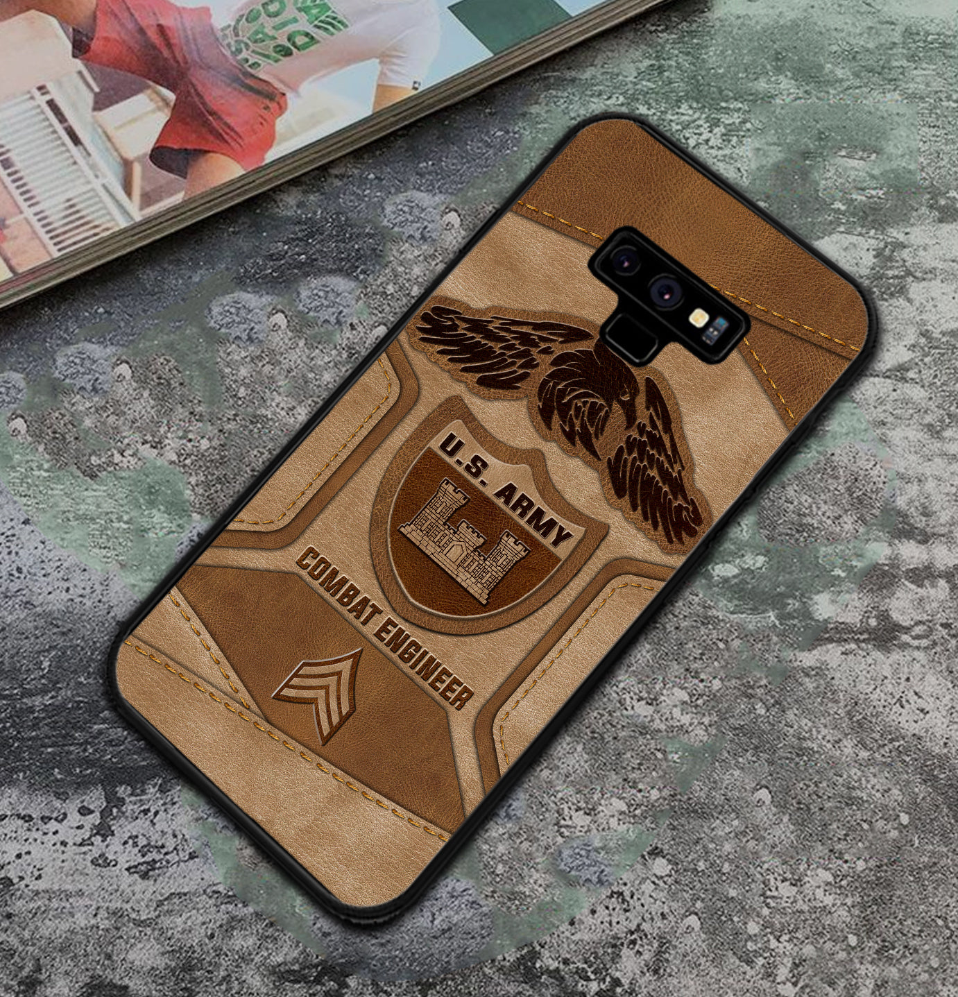 Personalized US Military - Army Branch Phone Case Printed