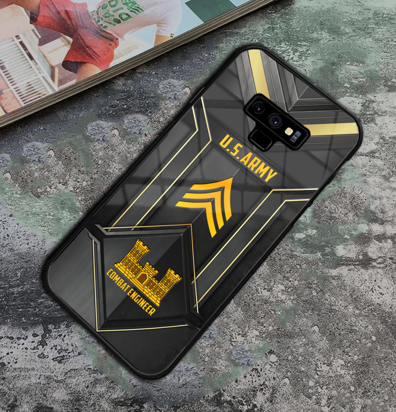 Personalized US Military - Army Branch Phone Case Printed