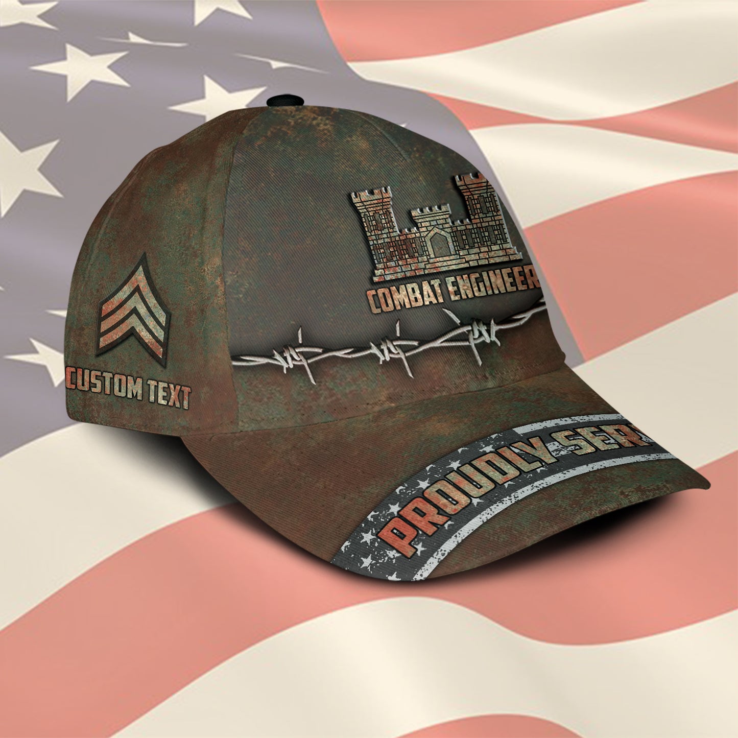 US Military – Army Branch All Over Print Cap