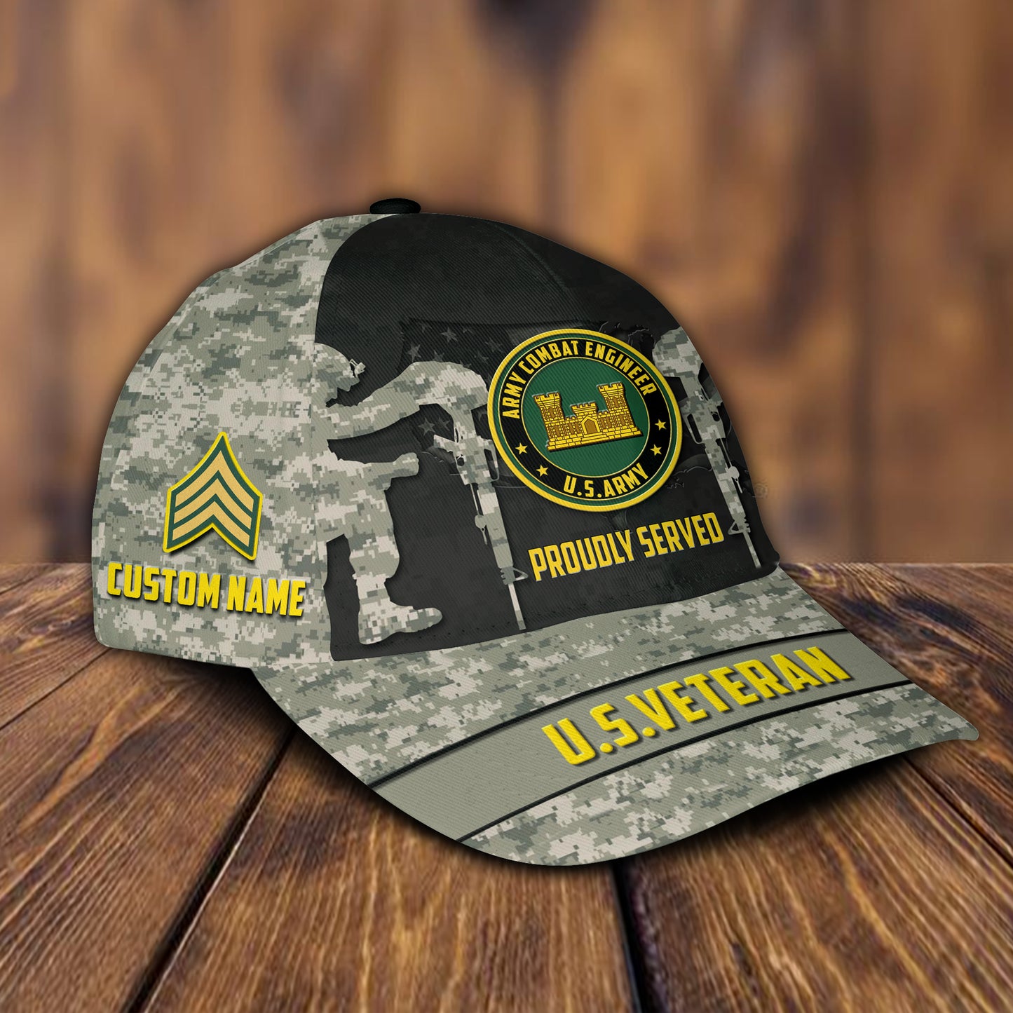 US Military – Army Branch All Over Print Cap