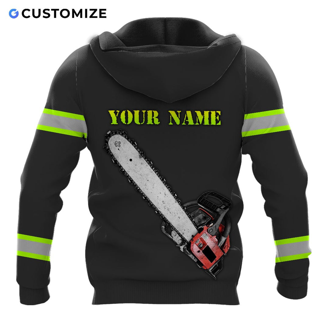 Personalized Name Funny Logger 3D Unisex Shirts